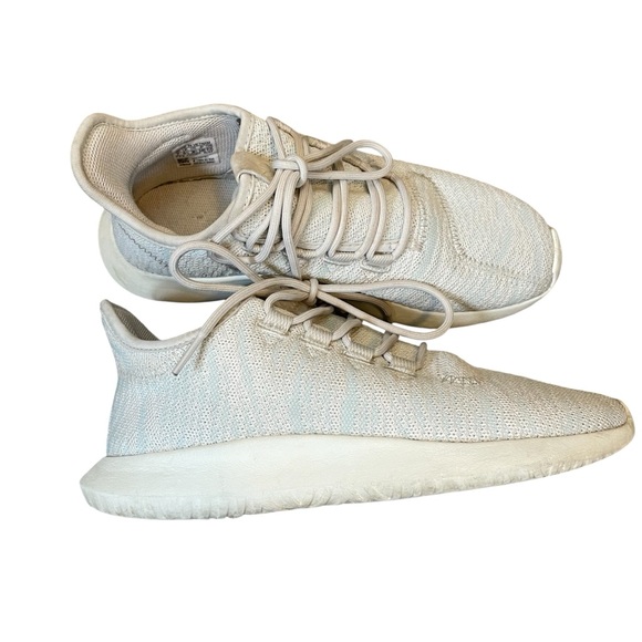 Adidas Tubular Shadow Ash Green Athletic White Shoes - Picture 2 of 10